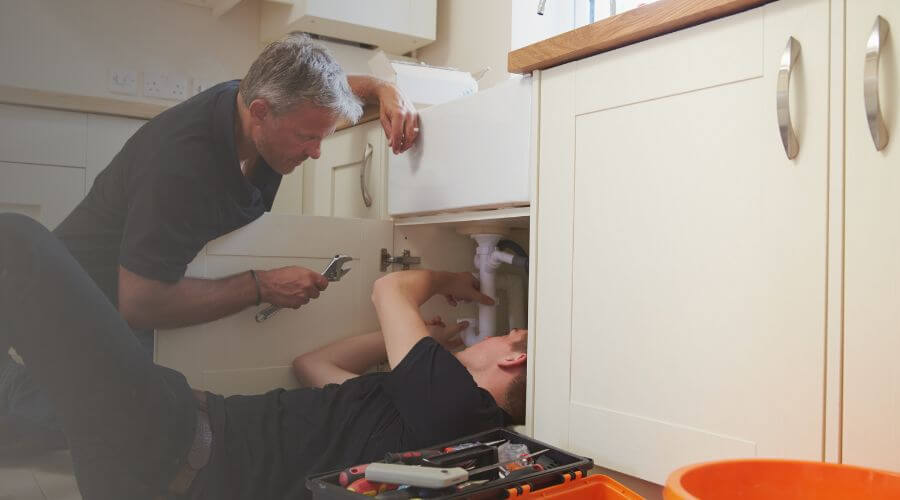 Professional burst pipe repair services in Belvue, KS